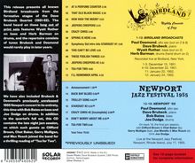 Dave Brubeck (1920-2012): Birdland 1951-52 / Newport 1955 (Limited Edition), CD