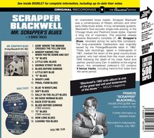 Scrapper Blackwell: Mr. Scrapper's Blues (+9 Bonus Tracks) (Limited Edition), CD