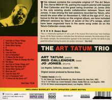 Art Tatum (1909-1956): Presenting The Art Tatum Trio (+7 Bonus Tracks), CD