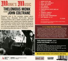 Thelonious Monk (1917-1982): Monk's Musik (+ 5 Bonus Tracks) (Limited Edition), CD