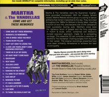 Martha Reeves: Come And Get These Memories (Limited Edition), CD