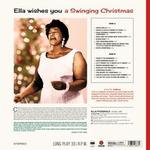Ella Fitzgerald (1917-1996): Ella Wishes You A Swinging Christmas (180g) (Limited Edition) (White Vinyl) (+ 4 Bonus Tracks), LP
