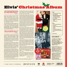 Elvis Presley (1935-1977): Elvis' Christmas Album (180g) (Limited Edition) (White Vinyl) +2 Bonustracks, LP