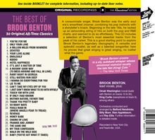 Brook Benton: The Best Of Brook Benton: 30 Original All-Time Classics, CD