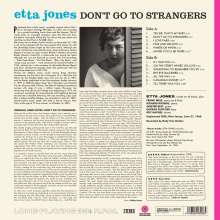 Etta Jones (1928-2001): Don't Go To Strangers (180g) (Limited Edition) (Pink Vinyl) +3 Bonus Tracks, LP