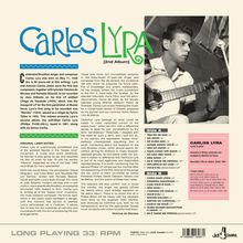 Carlos Lyra (1933-2023): 2nd Album (180g) (Limited Edition) +8 Bonus Tracks, LP