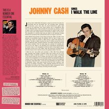 Johnny Cash: Sings I Walk The Line (180g) (Audiophile Vinyl) (Limited Edition) +8 Bonustracks, LP