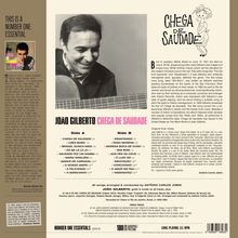 João Gilberto (1931-2019): Chega de Saudade (180g) (Audiophil Vinyl) (+ 8 Bonustracks), LP