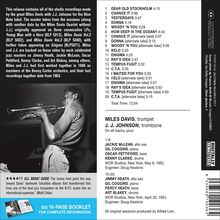 Miles Davis &amp; J.J. Johnson: Tempus Fugit, CD