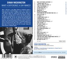 Dinah Washington (1924-1963): What A Difference A Day Makes!, CD