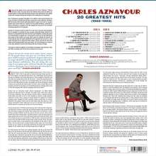 Charles Aznavour (1924-2018): 20 Greatest Hits (1952-1962) (180g) (Limited Edition), LP