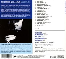 Art Farmer &amp; Bill Evans: Modern Art (Jazz Images) (Limited Edition), CD