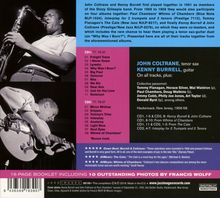 Kenny Burrell &amp; John Coltrane: Complete Studio Sessions (Jazz Images), 2 CDs