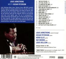 Louis Armstrong &amp; Oscar Peterson: Louis Armstrong Meets Oscar Peterson (Jean-Pierre Leloir Collection) (Limited Edition), CD