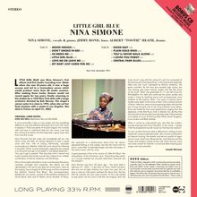 Nina Simone (1933-2003): Little Girl Blue (180g) (+8 Bonustracks), 1 LP und 1 CD