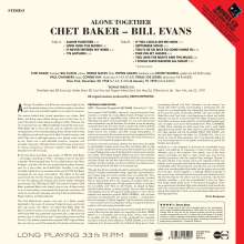 Chet Baker &amp; Bill Evans: Alone Together (180g) (+1 Bonustrack), 1 LP und 1 CD