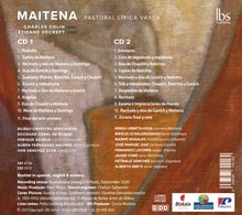 Charles Colin (1832-1881): Pastoral Lirica Vasca "Maitena", 2 CDs