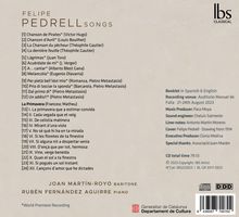 Felip Pedrell (1841-1922): Lieder, CD