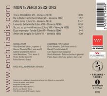 Claudio Monteverdi (1567-1643): Monteverdi Sessions, CD
