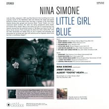 Nina Simone (1933-2003): Little Girl Blue (180g) (Limited Edition), LP