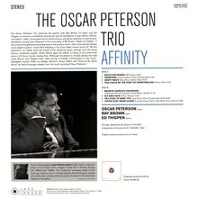 Oscar Peterson (1925-2007): Affinity (180g) (Limited Edition), LP