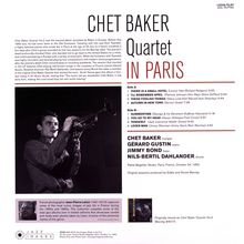Chet Baker (1929-1988): In Paris (180g) (Limited Edition), LP