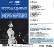 Abbey Lincoln (1930-2010): Abbey Is Blue / Straight Ahead (Jazz Images), CD