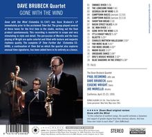 Dave Brubeck (1920-2012): Gone With The Wind / Time Further Out, CD