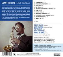 Sonny Rollins (geb. 1930): Tenor Madness (Jazz Images) (Jean-Pierre Leloir Collection), CD