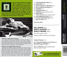 Bill Evans (Piano) (1929-1980): Empathy (+Bonus), CD