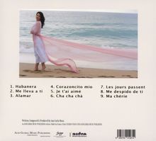 1. Habanera 2. Me lleva a ti 3. Alamar 4. Corazoncito mío 5. Je t’ai aimé 6. Cha cha chá 7. Les jours passent 8. Me despido de ti 9. Ma chérie

Eine Frau am Strand, umhüllt von einem rosa Tuch.