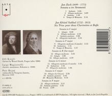Johann Baptist (Jan Krtitel) Vanhal (1739-1813): 6 Triosonaten für 2 Klarinetten &amp; BC, CD