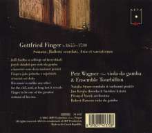 Gottfried Finger (1655-1730): Werke mit Viola da Gamba, CD