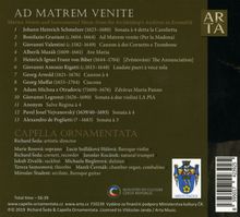 Marianische Motetten &amp; Instrumentalmusik "Ad Matrem Venite", CD