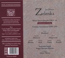 Jan Dismas Zelenka (1679-1745): Missa Sancti Josephi ZWV 14, CD