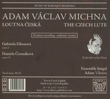 Adam Vaclav Michna (1600-1676): Die Tschechische Laute, CD
