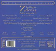 Jan Dismas Zelenka (1679-1745): Psalmi Verspertini II, CD