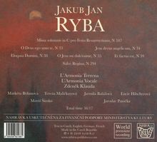 Jan Jakub Ryba (1765-1815): Missa Solemnis in C pro Festo Resurrectionis, CD