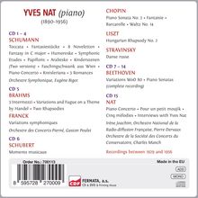 Yves Nat (1890-1956): The French Piano Legend 29-56, 15 CDs