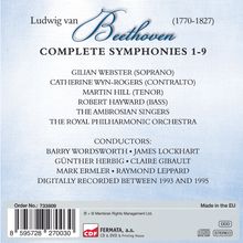 Ludwig van Beethoven (1770-1827): Symphonien Nr.1-9, 6 CDs