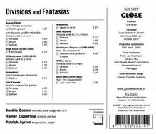 Divisions and Fantasias, CD