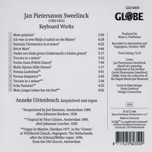 Jan Pieterszoon Sweelinck (1562-1621): Musik f.Cembalo &amp; Orgel, CD