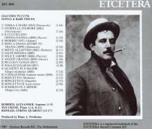 Giacomo Puccini (1858-1924): Lieder &amp; rare Stücke, CD