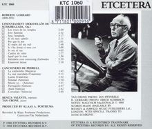 Roberto Gerhard (1896-1970): Liederzyklen, CD