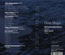 Duo Sluys - Sonatas for Violin and Piano, CD