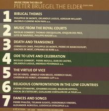 Music from the Era of Pieter Bruegel The Elder, 7 CDs