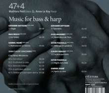 Mathieu Petit &amp; Anne Le Roy - Music für Bass &amp; Harp, CD