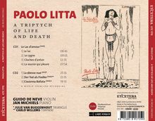 Paolo Litta (1871-1931): A Tryptych of Life and Death, 2 CDs