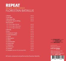 Florestan Bataillie (geb. 1992): Klavierwerke, CD