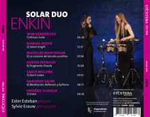 Solar Duo - Enkin (Musik für Piccolo-Flöte &amp; Percussion), CD